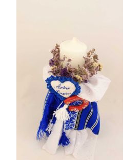 Lumanare botez personalizata Artur