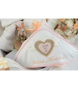 Trusou Botez Personalizat inimioara angelica