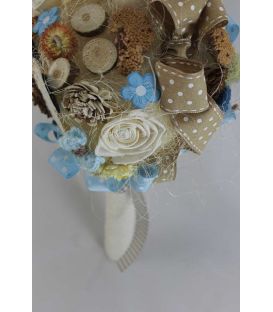 Lumanare botez personalizata tip glob Mickey