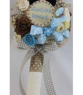 Lumanare botez personalizata tip glob Mickey