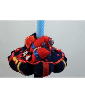 Trusou botez Mickey Mouse personalizat complet baiat culoare bleomarine