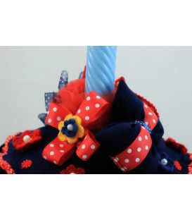 Trusou botez Mickey Mouse personalizat complet baiat culoare bleomarine