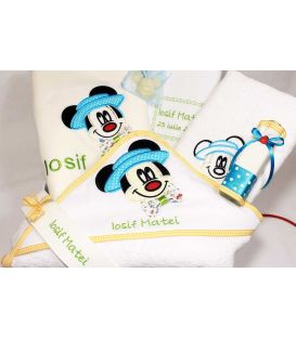 Trusou botez Mickey Mouse cu Palarie