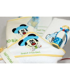 Trusou botez Mickey Mouse cu Palarie