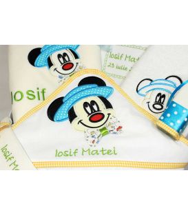 Trusou botez Mickey Mouse cu Palarie