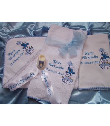 Trusou botez personalizat Strumfi