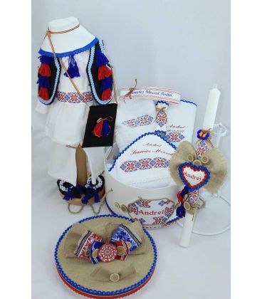 Trusouri botez traditionale - Trusou botez complet baieti traditional morosan