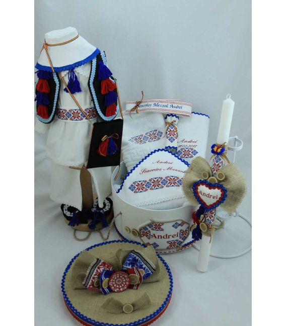Trusouri botez traditionale - Trusou botez complet baieti traditional morosan