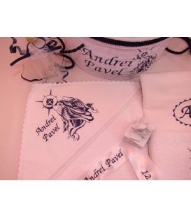 Trusou botez personalizat Ingeras pe nor