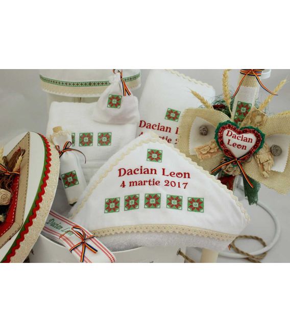 Trusou botez traditional complet Dacian