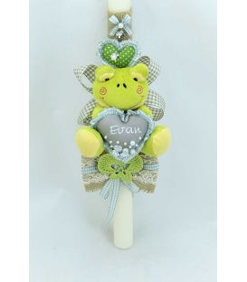 Lumanare botez baiat personalizata micul brotacel