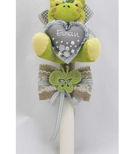 Lumanare botez baiat personalizata micul brotacel