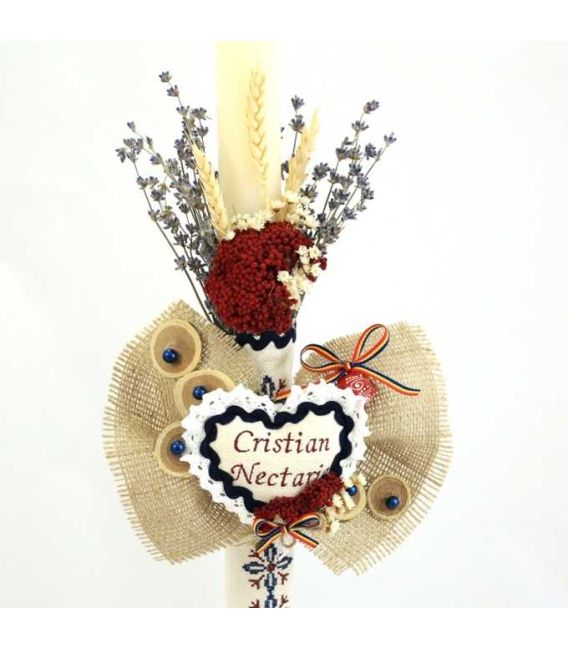 Lumanare botez traditionala Dor Calator