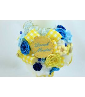 Lumanare botez personalizata Colored Dream