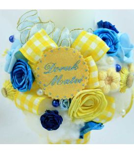 Lumanare botez personalizata Colored Dream