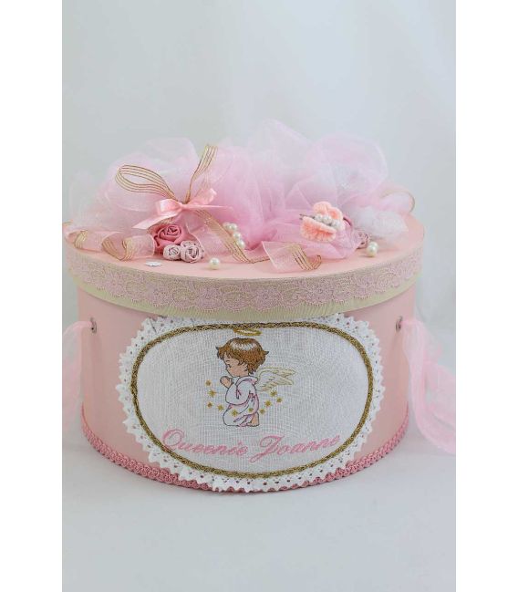 Vedere de ansamblu cutie cu ingerasul Rafael