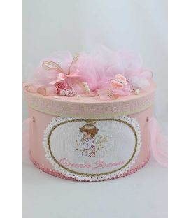 Vedere de ansamblu cutie cu ingerasul Rafael