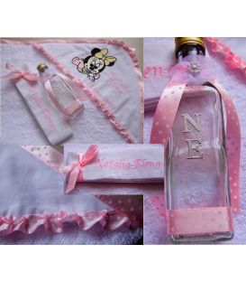 Trusou botez Baby Minnie Mouse personalizat