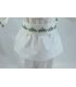 Costum popular botez baieti de vara broderie culori gri verde