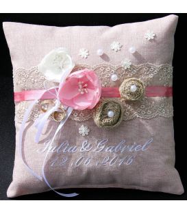 Perna verighete personalizata  rustic dream