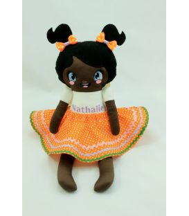 Jucarii personalizate bebelusi - Papusa fetite printesa de ciocolata personalizata plus accesorii