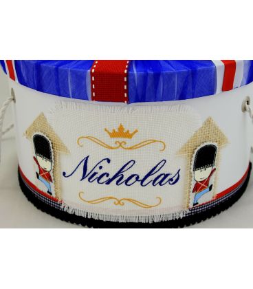 Cutie trusou botez UK print si soldatel