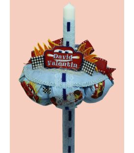 Lumanare botez Cars Fulger McQueen