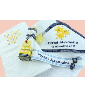 Trusou botez personalizat Stelute fericite