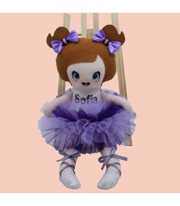 Jucarii personalizate bebelusi - Papusa balerina personalizata Sofia