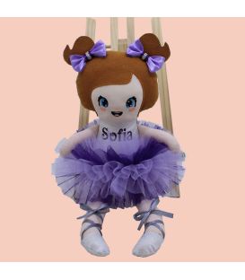 Jucarii personalizate bebelusi - Papusa balerina personalizata Sofia