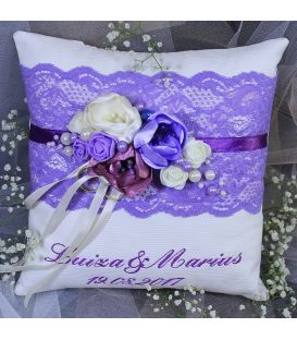 Perna verighete  personalizata lila dream