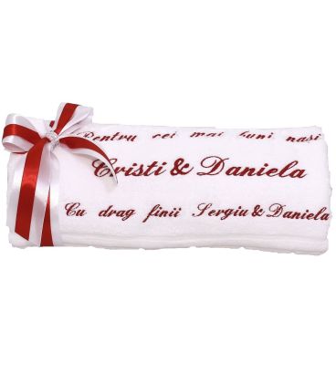 Prosop Personalizat - Cadou pentru nasi de cununie