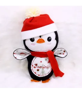 Pinguin de plus model Mos Craciun