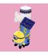 Lumanare botez scurta cu jucarie Minions