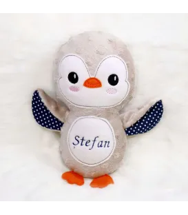Pinguin plus brodat cu nume- model Stefanel