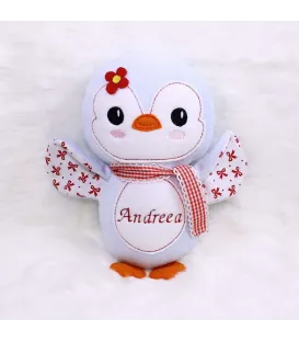 Jucarie personalizata cu nume model pinguin Andreea