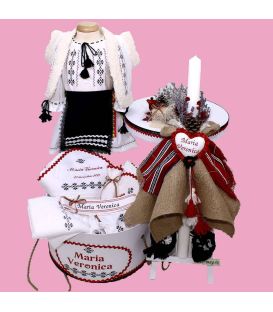 Trusou botez fetite traditional  complet din zona sibiului