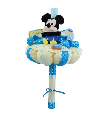 Lumanare botez mickey mouse jucarie plus