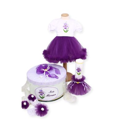 Trusou botez complet fetite Iris