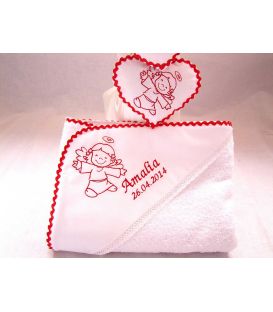 Trusou botez personalizat Ingerasul vesel