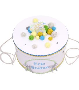 Trusou botez personalizat cutie unicorn  - Trusouri  Botez Complete