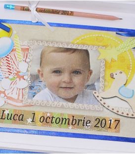 Tava mot baieti personalizata cu poza copilului
