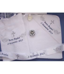 Trusou botez personalizat un Ingeras