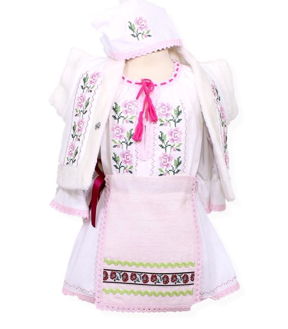 Trusouri botez traditionale - Trusou botez complet fetite traditional Codruta