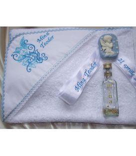 Trusou botez personalizat Ingeras si porumbel