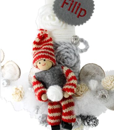 Lumanare botez Filip