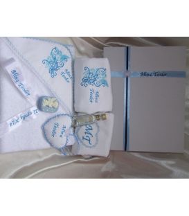 Trusou botez personalizat Ingeras si porumbel
