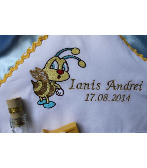 Trusou botez personalizat Albinuta