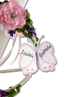Lumanare de botez personalizata Efervescenta