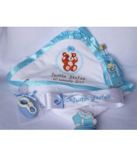 Trusou botez personalizat - Ursuletul Martinel